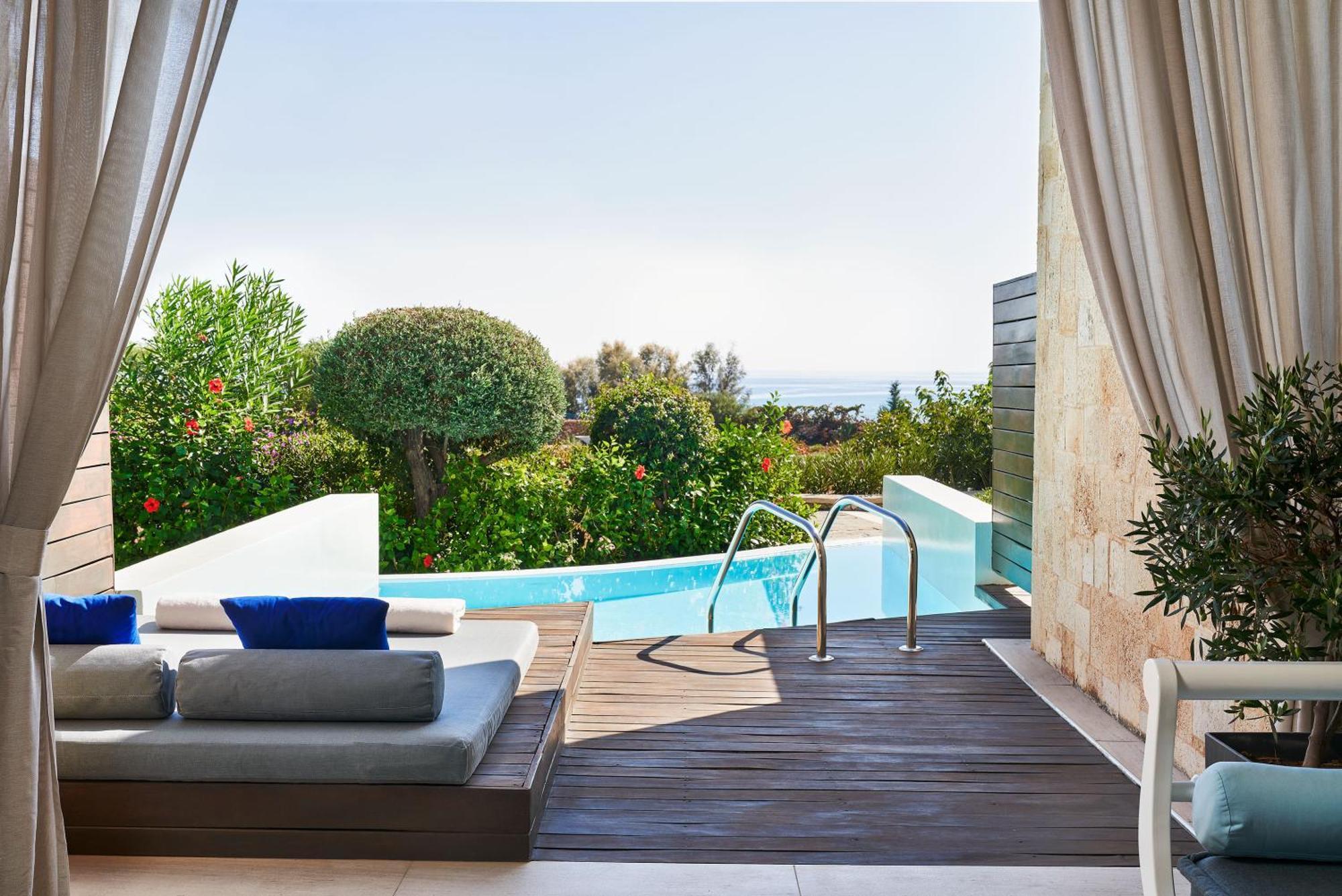 Aquagrand Exclusive Deluxe Resort Lindos - Adults Only מראה חיצוני תמונה