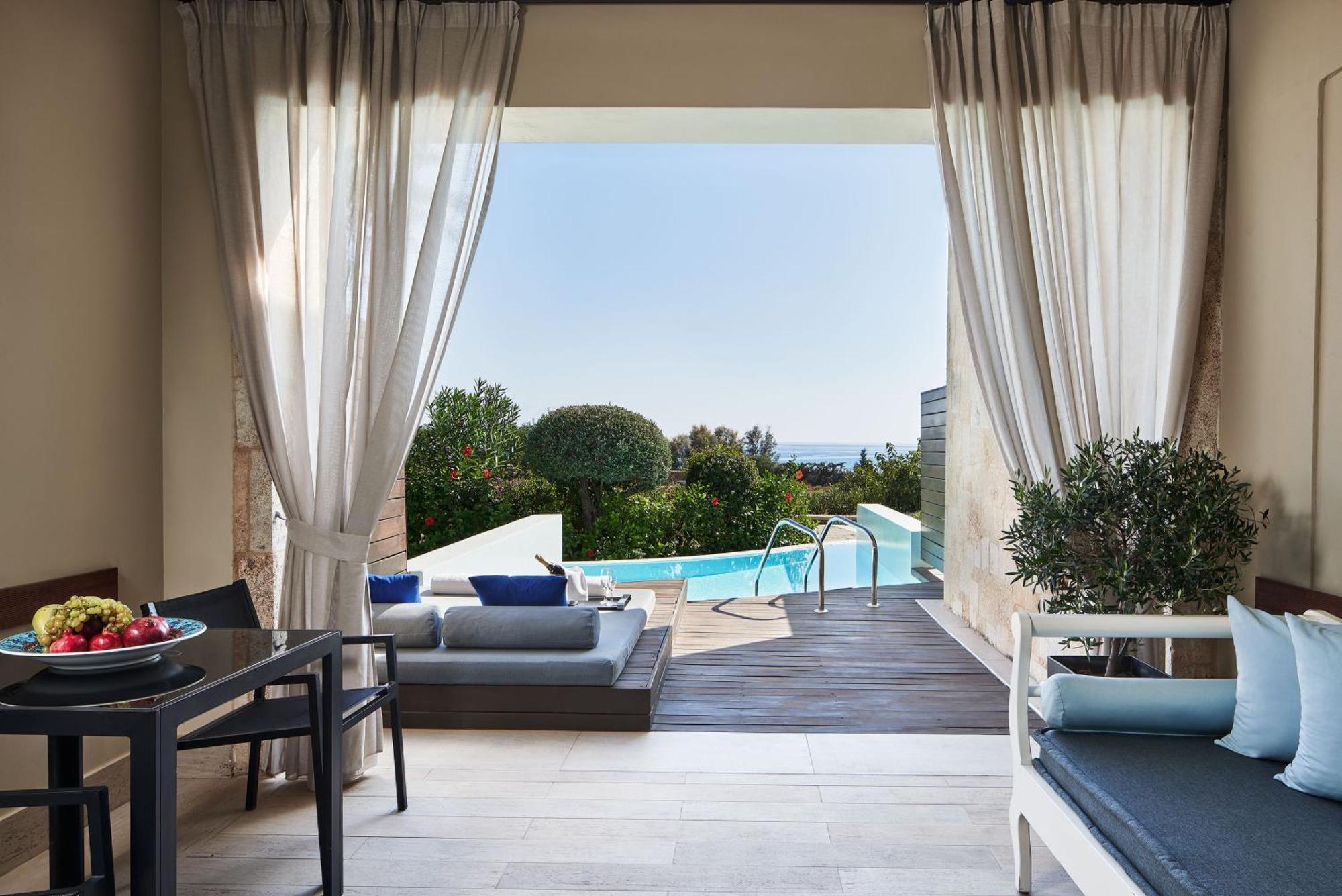Aquagrand Exclusive Deluxe Resort Lindos - Adults Only מראה חיצוני תמונה