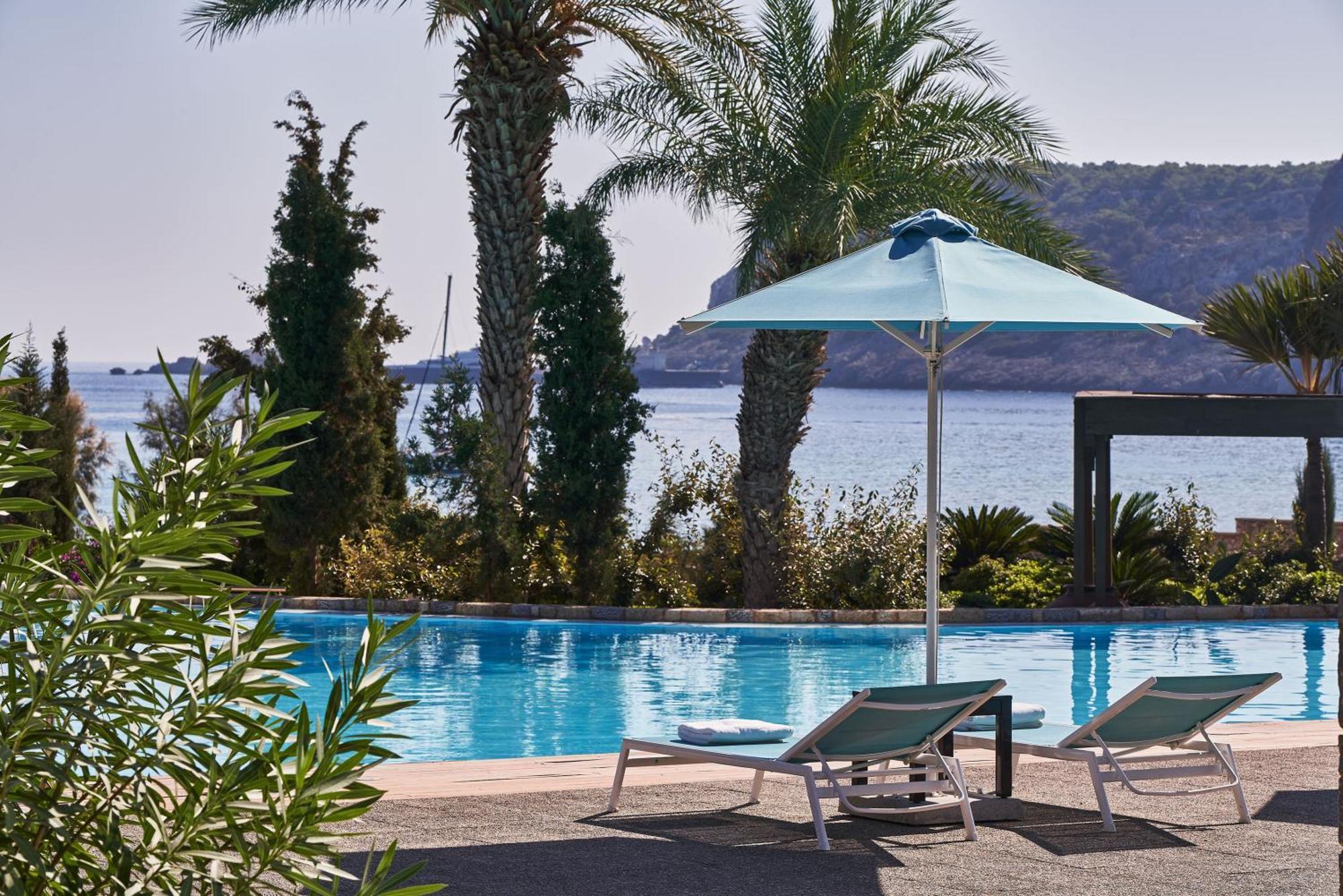 Aquagrand Exclusive Deluxe Resort Lindos - Adults Only מראה חיצוני תמונה