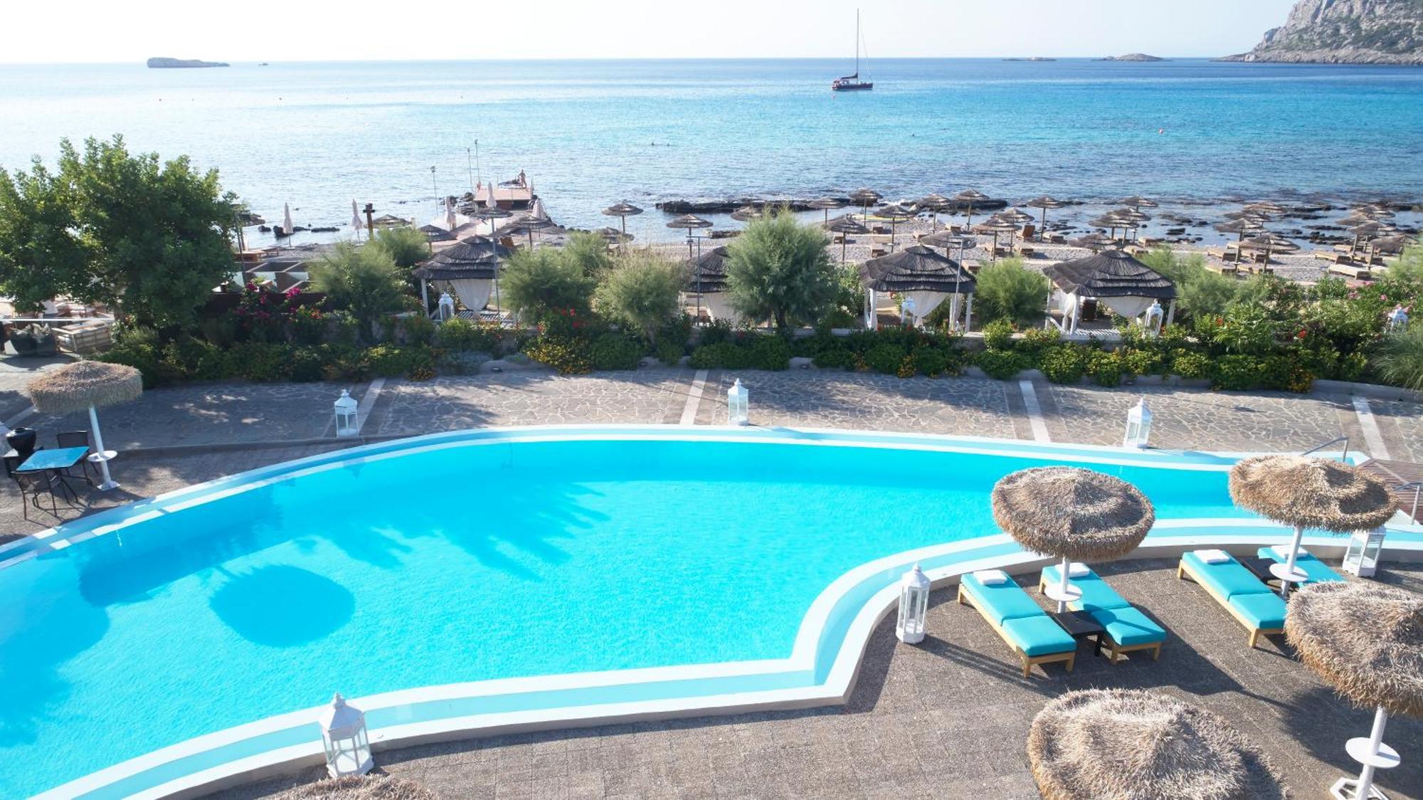 Aquagrand Exclusive Deluxe Resort Lindos - Adults Only מראה חיצוני תמונה