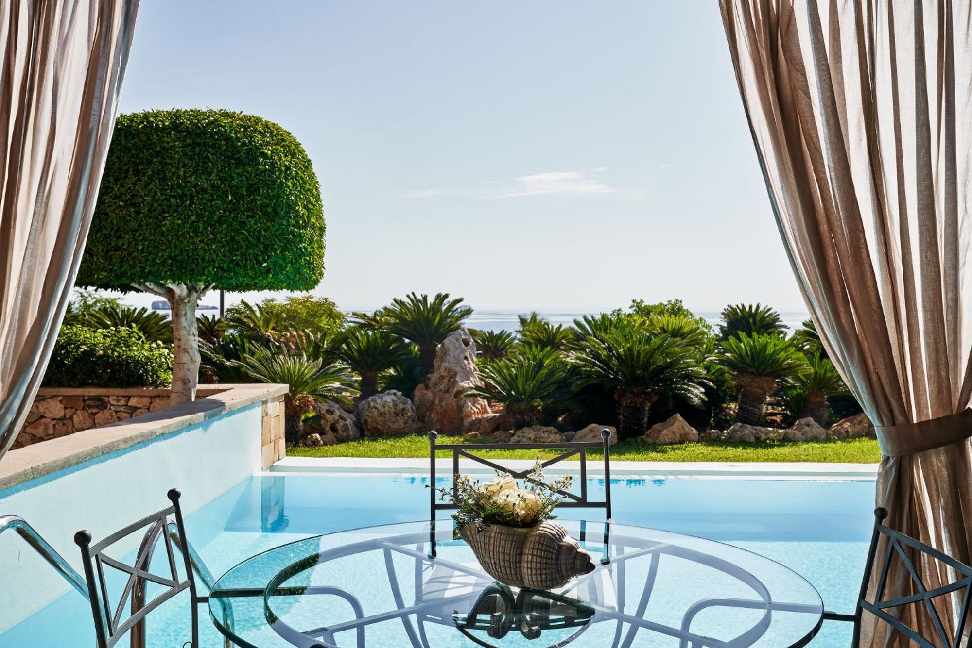 Aquagrand Exclusive Deluxe Resort Lindos - Adults Only מראה חיצוני תמונה