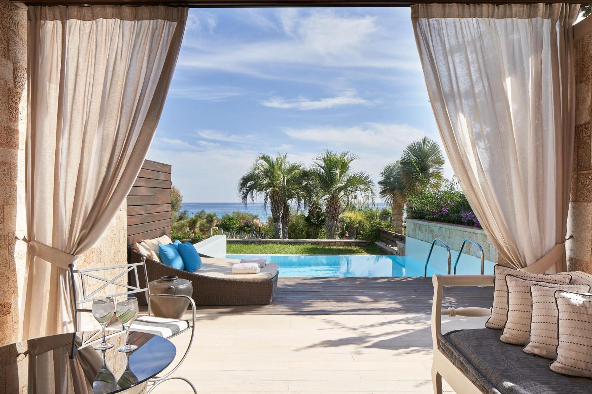 Aquagrand Exclusive Deluxe Resort Lindos - Adults Only מראה חיצוני תמונה