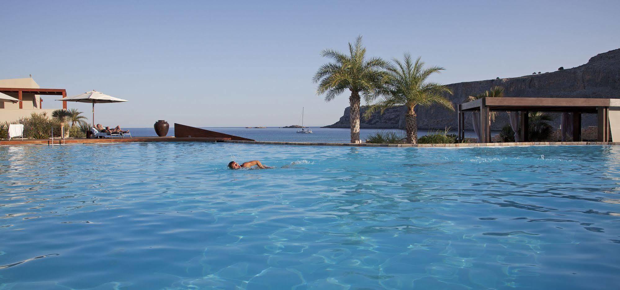Aquagrand Exclusive Deluxe Resort Lindos - Adults Only מראה חיצוני תמונה